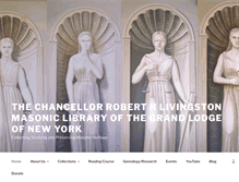 Tablet Screenshot of nymasoniclibrary.org